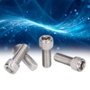 20Pcs Bolt Socket Cap Screws Coarse Thread A2‑70 Stainless Steel