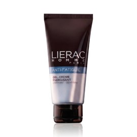 Lierac Homme Gel Facial Antifatiga para Hombre 50 ml  Crema Facial Hidratante Energizante con Ginseng y Cafena  Reduce Signos de Cansancio y Estrs    