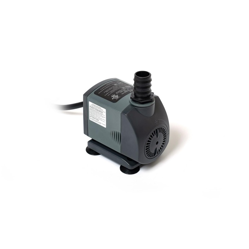 Jebao FA-1500 350GPH Submersible Fountain Pump for Hydroponics, Aquaponics, Waterfall,