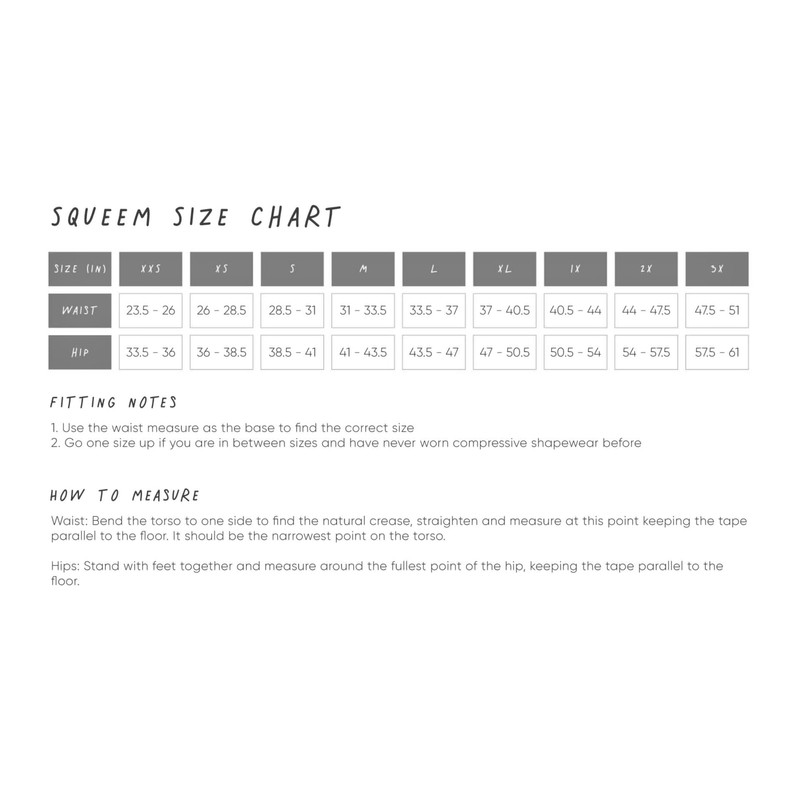 Squeem "Perfect Waist Firm Compression Waist Cincher Shapewear, Cotton &