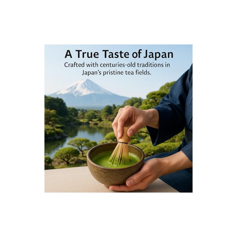 Herbal Cup Té Matcha japonés orgánico (té verde matcha, 113