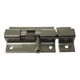 LIZOFERTAS Pasador Para Puertas Muebles Metálico Con Tornillos 4 Piezas