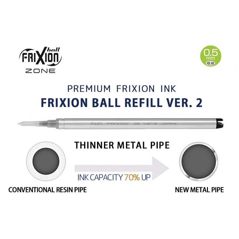 Pilot FRIXION 3.0 Frixion Ball Knock ZONE Zone PILOT Pilot