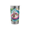 Llama Pool Float Relaxation Tropical Vibes Summer Fun Stainless Steel