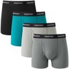 Innersy Men's Soft Boxer Shorts with Fly Breathable Retro Shorts,
