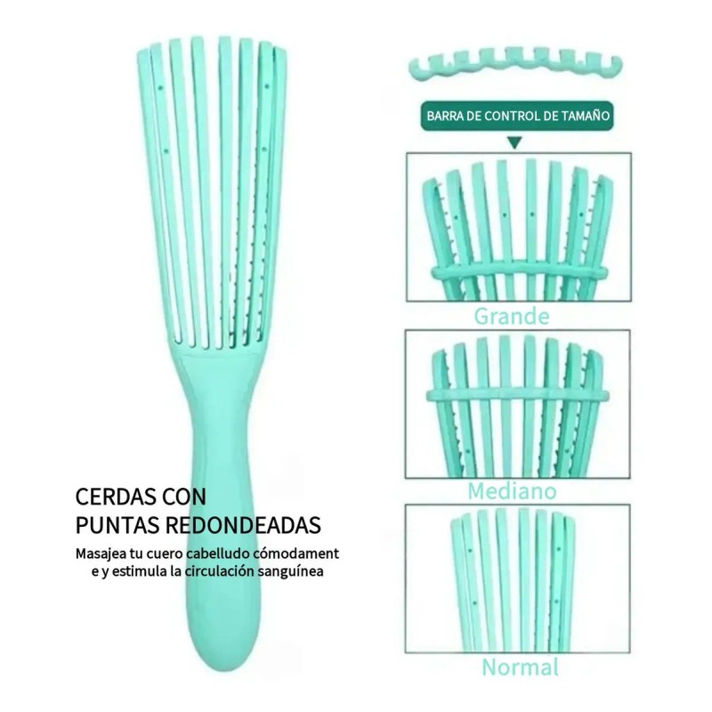 2pz Cepillo Para Cabello Desenredar El Cabello Rizado Mujere