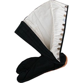 [been done for Socks] [Black, Twill 地下足袋 12 Sheets kohaze (Hand-Stitched with Bottom)] for it or Invincible 地下足袋 "008 – 7001 > > - white -