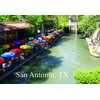 San Antonio River Walk, Restaurants,â Texas, City, TX, Souvenir Magnet