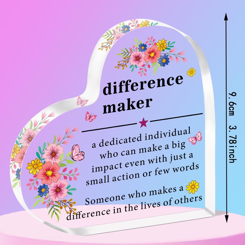 SMARGO Appreciation Gifts for Leader Boss Mentor Coworker Teacher Difference