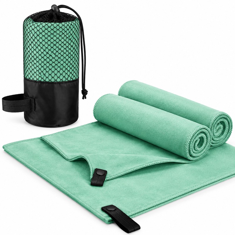 Quick-Dry Microfiber Sports Towel for Fitness – Lightweight Absorbent Towel