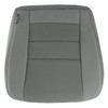 SecosAutoparts Front Driver Side Bottom Replacement Cloth Seat Cover Gray