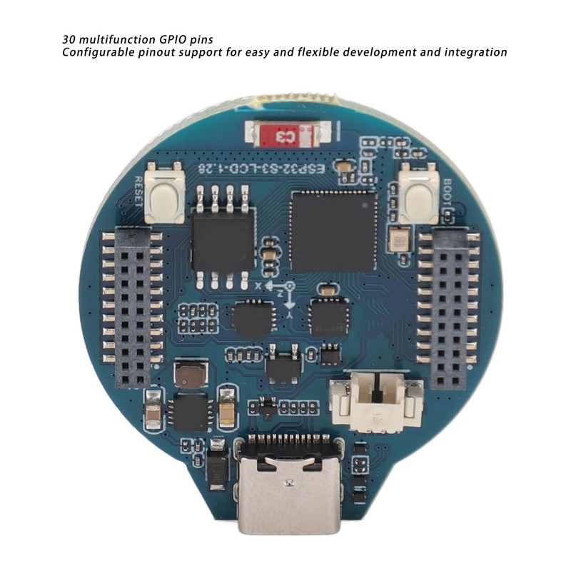 LCD Development Board Professional 1.28 Inch IPS Circular Screen 240×240