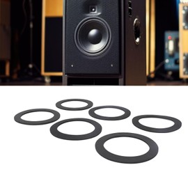 Zopsc Speaker Sealing Rings - 105mm Shockproof Anti Slip Noise Reducing Gaskets for Car Home Speakers, DIY Repair Kits, Vibration Dampeners