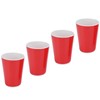 4PCS Imitation Ceramic Water Cup Drinking Mug for Office Home