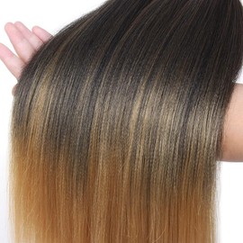 Xtrend 30 Inch EZ Braids 8Packs Pre-Stretched EZ Braiding Hair Extensions for Box Braids (8Packs,27613#)