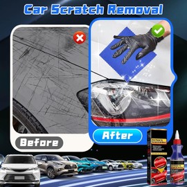 Kratzer Entferner Auto, Car Scratch Remover, Autopolitur Schneller Kratzerentferner Paste mit Anti-Kratzer Schutz, Autolack Reparatur Polieren Paste, Entfernt Kratzer Effektiv für Auto Verschiedene