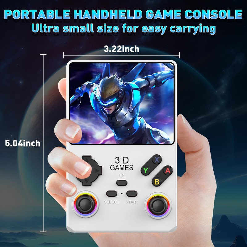 Hugawello V40 PRO Handheld Device, 35000 in 1 high-Definition Gaming