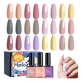 Btootb Geles Semipermanentes Esmaltes Gama 12 Uñas Gelish