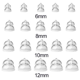 MiniFit Power Domes for Oticon Hearing Aids - 6mm Replacement Domes for Oticon Mini RITE Hearing Aids with Cleaning Brush Tools Kit and Carry Case (6mm)