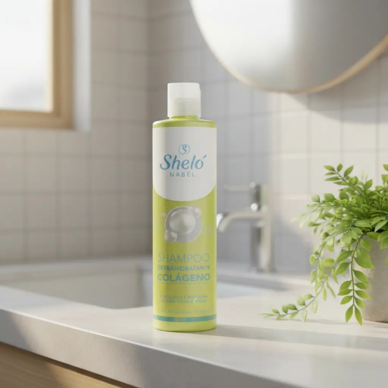Shampoo Extra Hidratante Colágeno 530ml Shelo Nabel