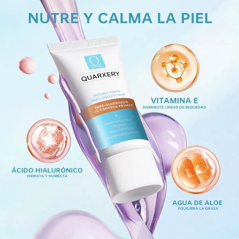 Quarxery Prebase Minimiza Poros Y Difumina Imperfecciones