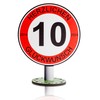 DARO Design - Traffic Sign 10 Years of Congratulations -