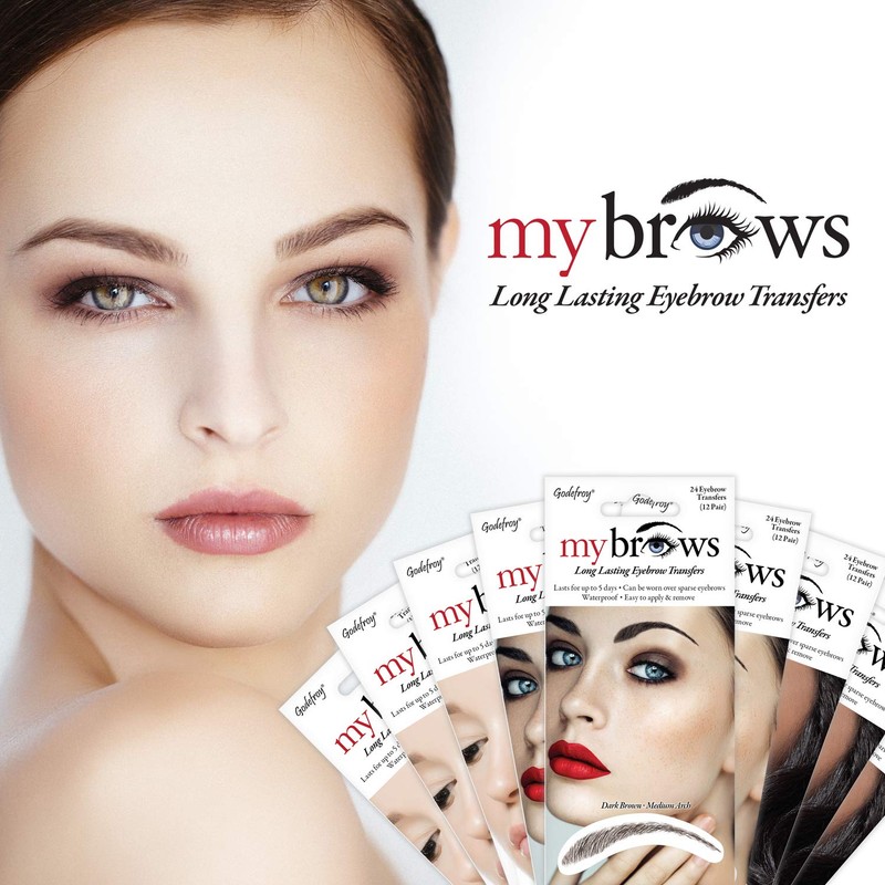 Godefroy My Brows Transfers Long Lasting