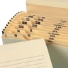 Manilla Foolscap Multipurpose Expanding A-Z File Concertina Folder