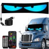 LED Eyes for Truck Windshield, 52.4x7.6in Ojos led para Carro,