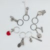 Mini Cute Golf Keychain Sport Key Chain Rings for Men