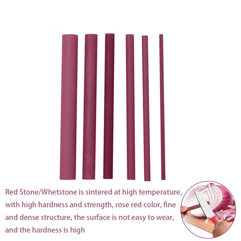 3000 Grits Ruby Abrasives Polishing Sharpener Whetstone Cone Ruby Oil