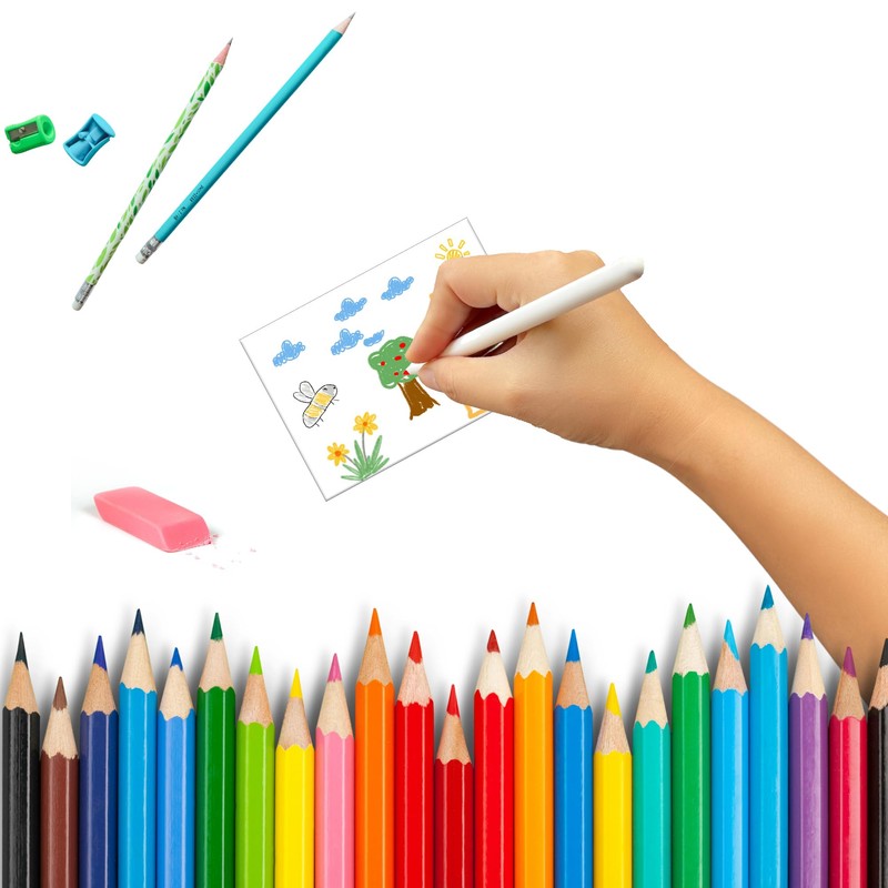 50 Blank Postcards, A6 350gsm Card, Perfect for Craft Projects