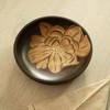 Ellementry Tashi Small Bowl - Dark Brown Mango Wood with