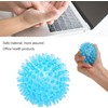 Kryoflare Soft Transparent Spiky Massage Ball, 7 CM, Blue for