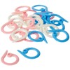 Clover 347 Split Ring Markers, Multi-Colour, 1