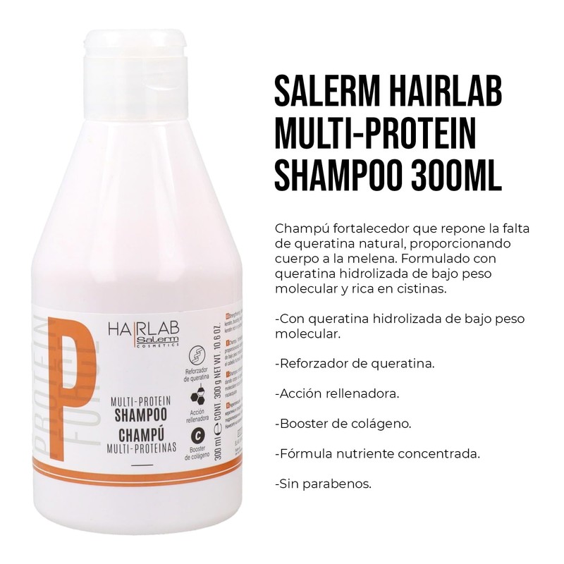 Shampoo Multi Proteínas By Gaero Shop | Sin Parabenos |