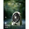 10000 mAh Battery Powered Camping Fan with 4 Timer Modes,