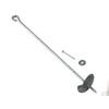 Eindrehbar Ground Anchor for Swing etc. 50 cm Galvanised Garden