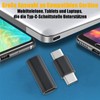 Leloco Pack of 4 USB C 3.1 Adapter USB C