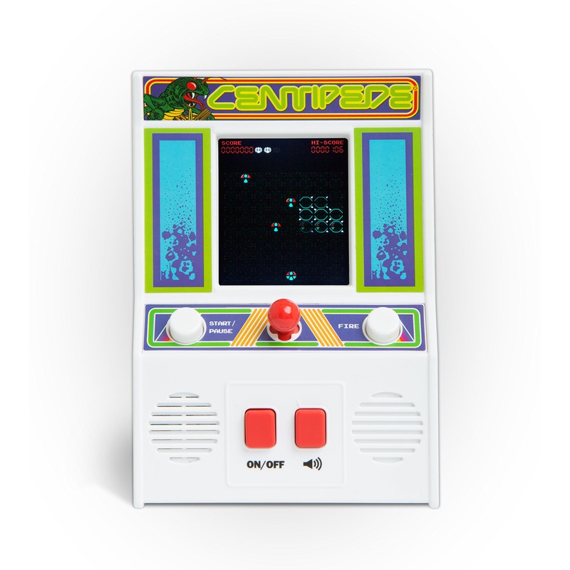 Basic Fun Arcade Classics - Centipede Retro Handheld Arcade Game,