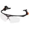 OTOS A645AB Helmet Mounted Protective Glasses Clear B Type