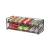 2-Tier Stackable Can Rack Organizer for Pantry Shelf, Extra-Long Can