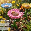 5 Set Bee Watering Station Insect Drinking Cups for Garden