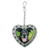 Pet Memorial Picture Frame Ornament Forever in Our Hearts Heart