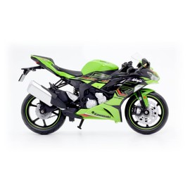 Doyusha Diecast Motorcycle 1/12 2023 Kawasaki Ninja ZX-6R Green Finished Product
