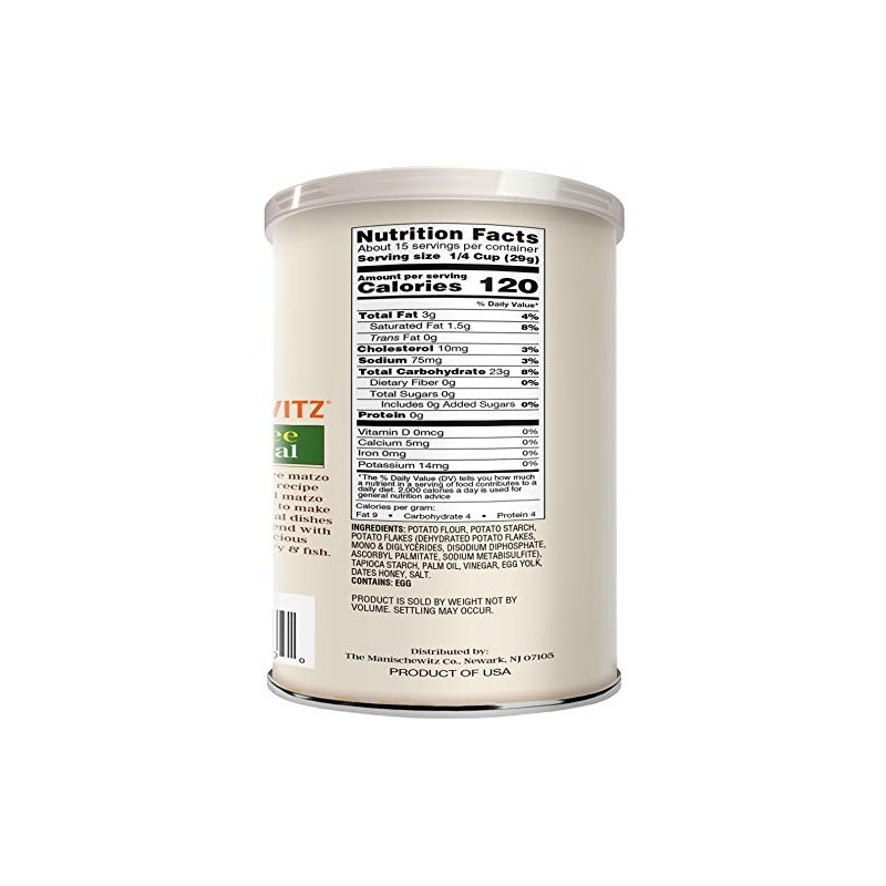 Manischewitz Matzo Meal - Kosher For Passover - Gluten Free