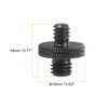 PATIKIL Microphone Stand Adapter, M8 Male to 1/4 Male Thread