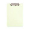 Maul writing board, plastic, A4 clipboard, hanging loop yellow