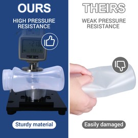 ASEVAT 2Pcs Plastic Reagent Bottle, Laboratory Grade Polypropylene Wide Mouth with Screw Cap, Plastic Sample Bottles for Classrooms or Storage at Home (clear,34 oz)