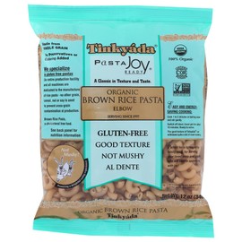 Tinkyada Organic Brown Rice Pasta Elbows Gluten Free -- 3 pack of 12 oz